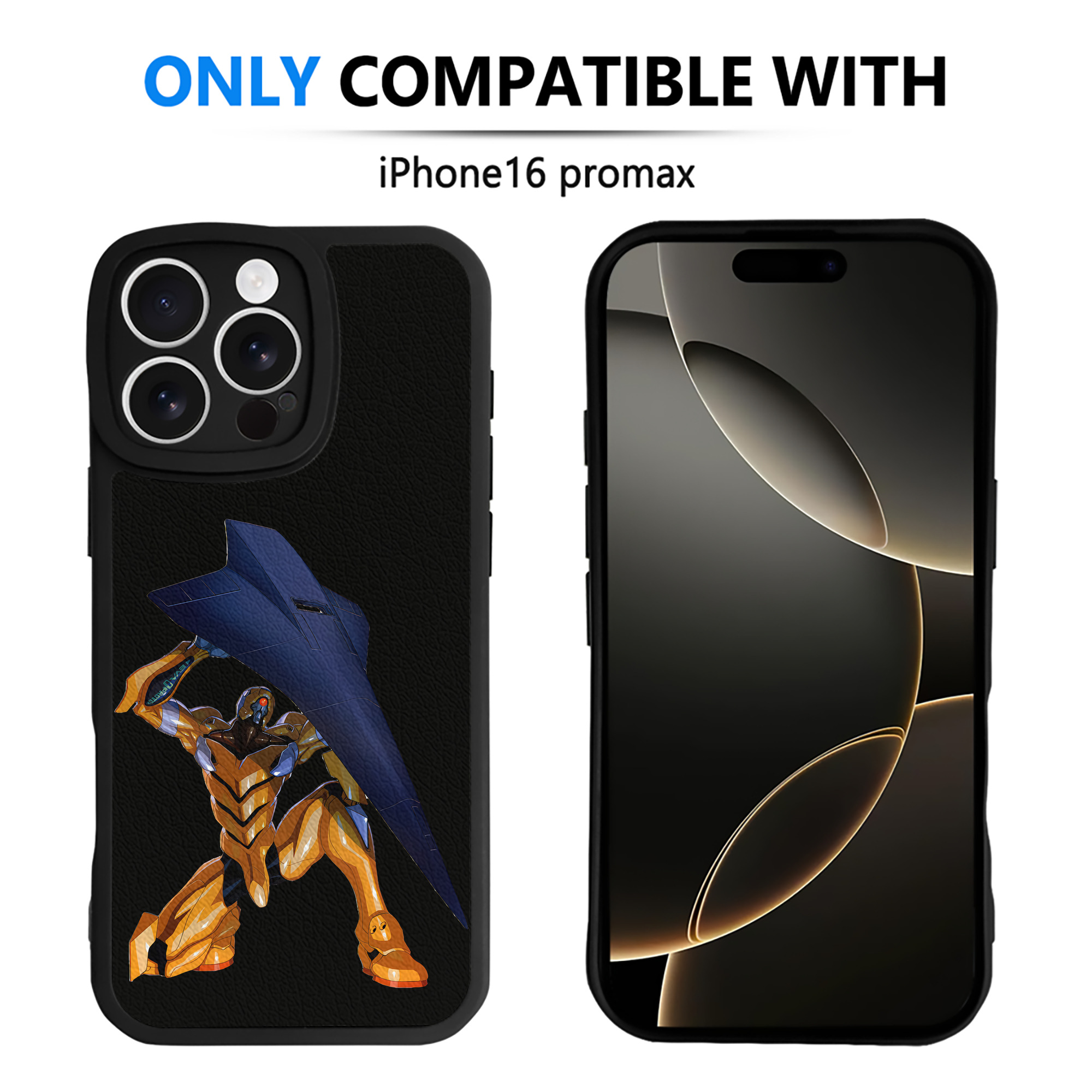 （画像用） EVA 新世紀エヴァンゲリオン 【iPhone 16シリーズ対応】シリコンスマホケース（レザー調） 材質：シリコン